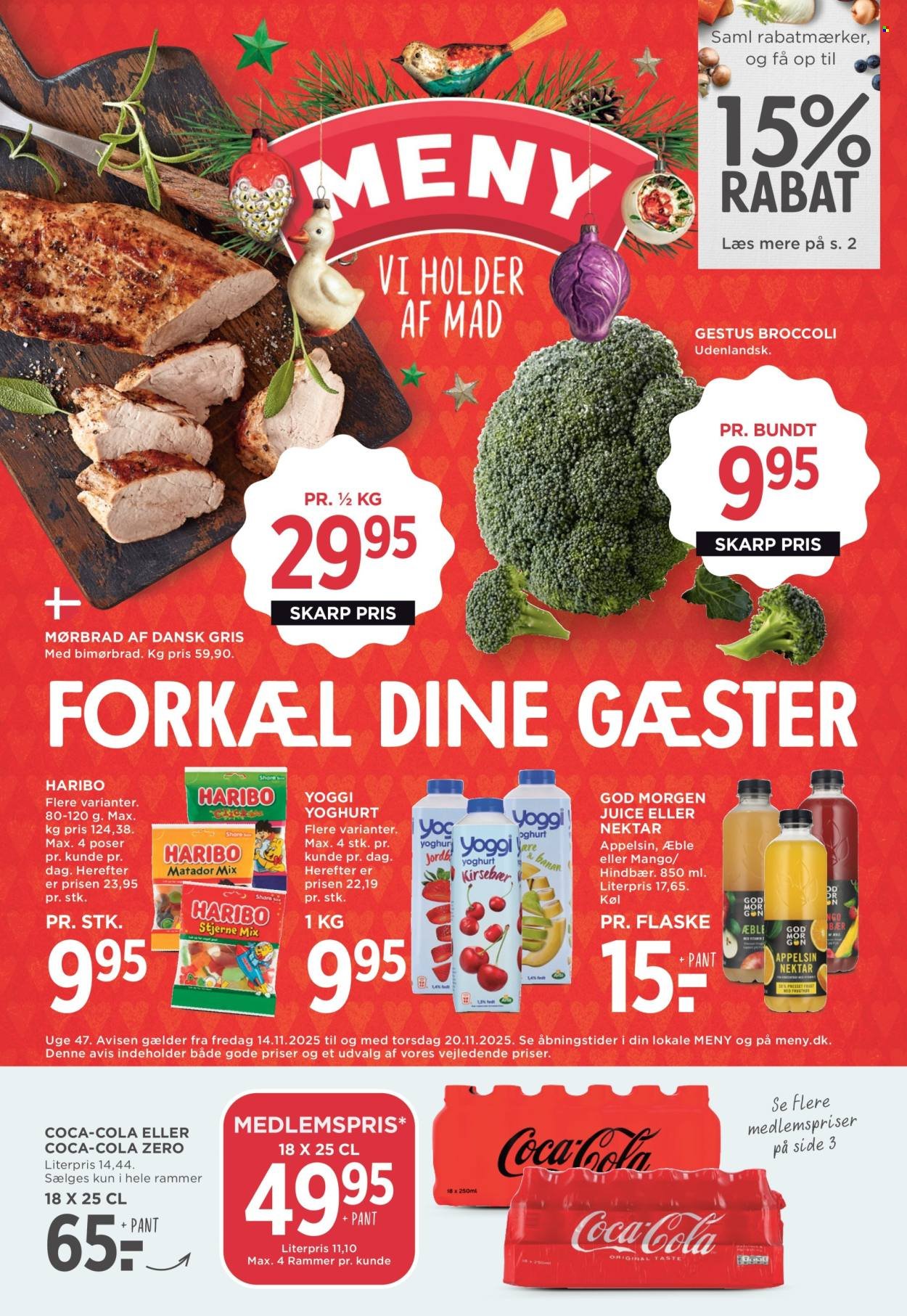MENY tilbudsavis - Fra fredag den 14. november 2025