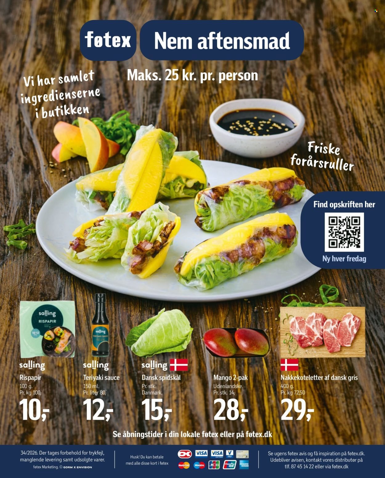 FØTEX tilbudsavis - Fra fredag den 14. august 2026