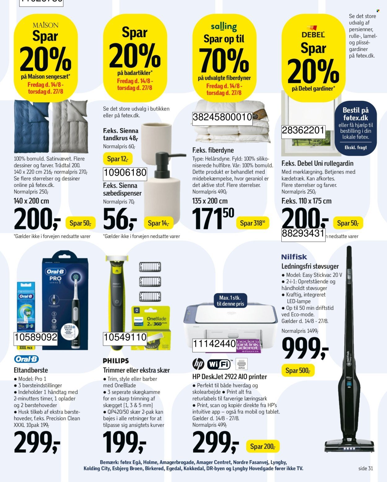 FØTEX tilbudsavis - Fra fredag den 14. august 2026
