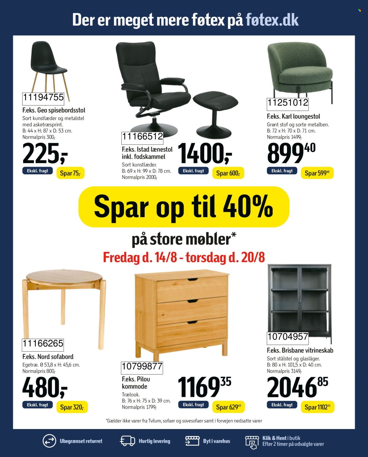 FØTEX tilbudsavis - Fra fredag den 14. august 2026