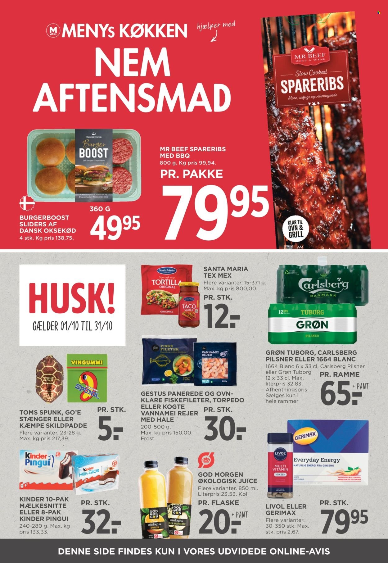 MENY tilbudsavis - Fra fredag den 9. oktober 2026