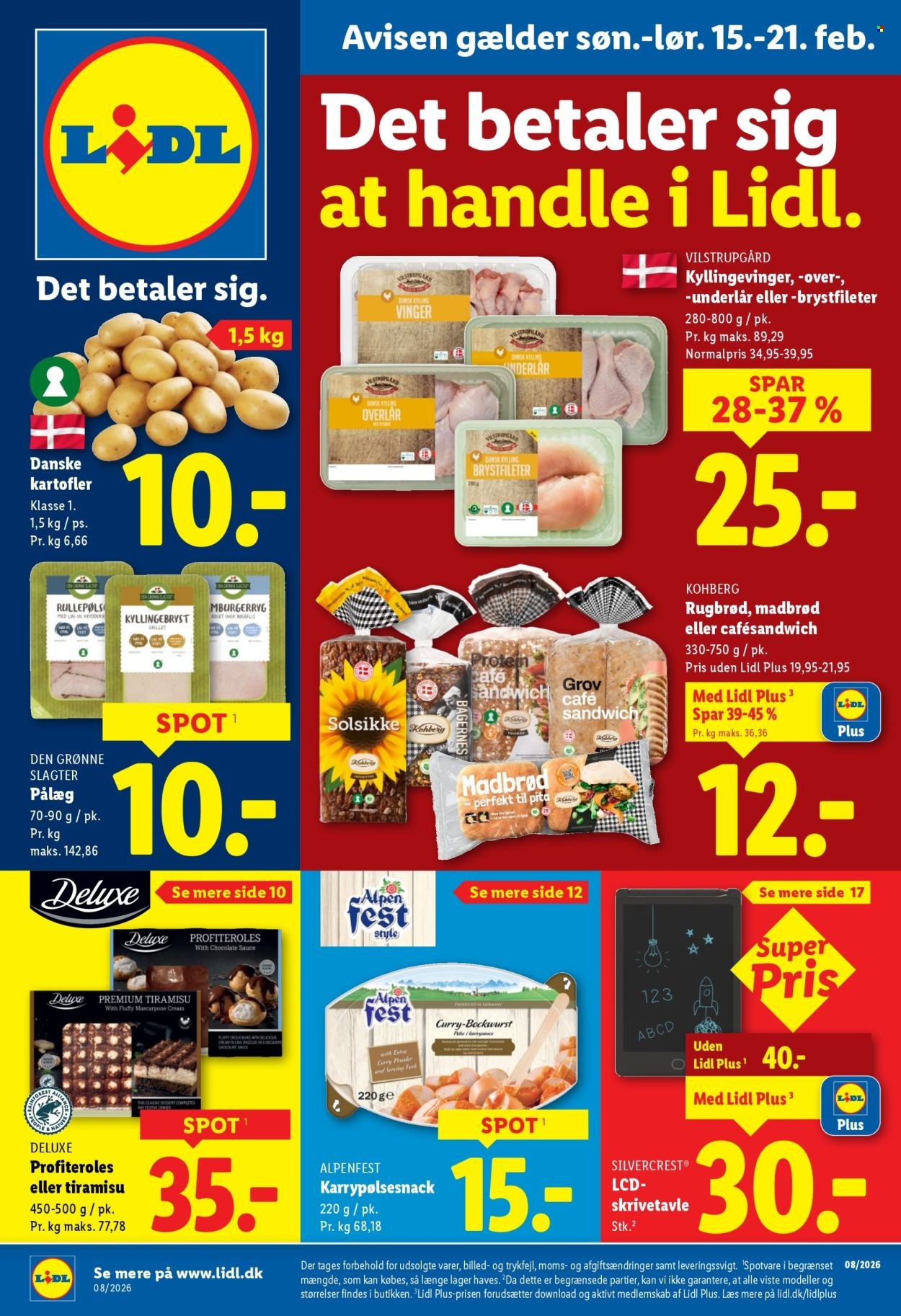 LIDL tilbudsavis - Fra søndag den 15. februar 2026