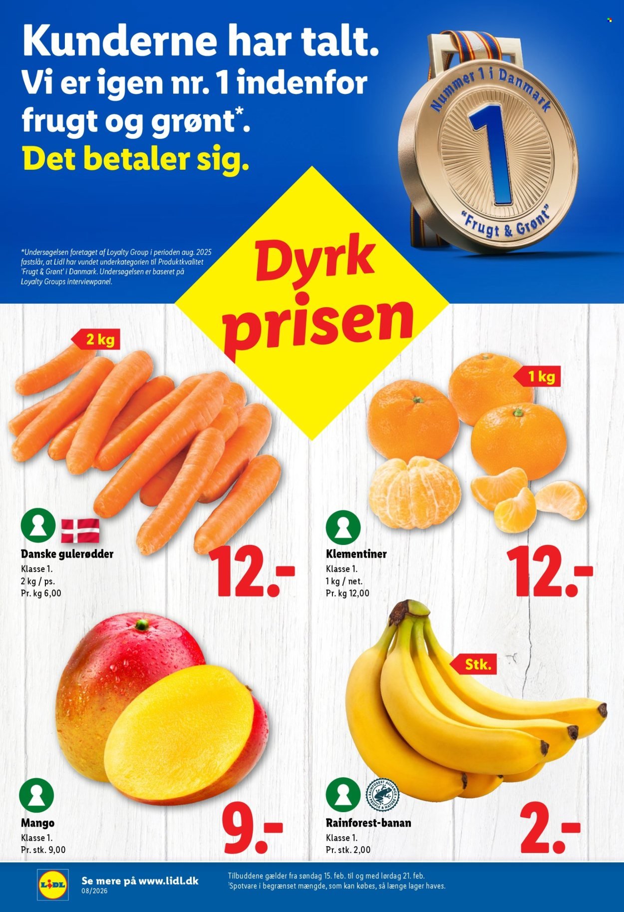 LIDL tilbudsavis - Fra søndag den 15. februar 2026