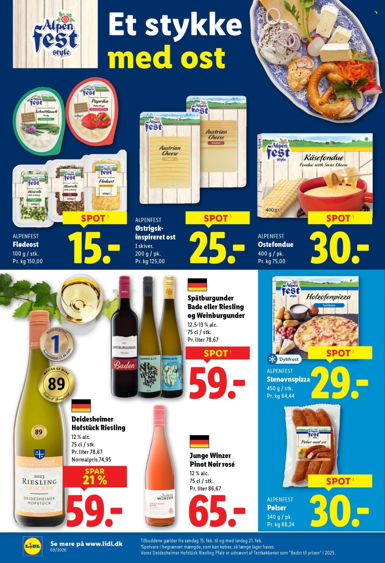 LIDL tilbudsavis - Fra søndag den 15. februar 2026
