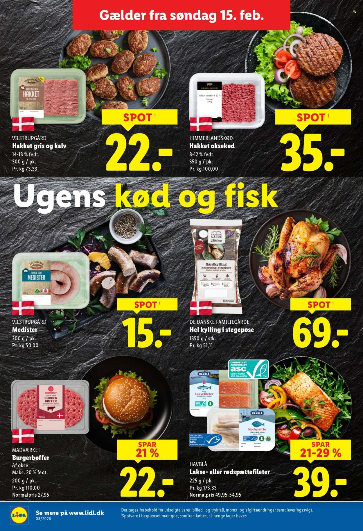 LIDL tilbudsavis - Fra søndag den 15. februar 2026
