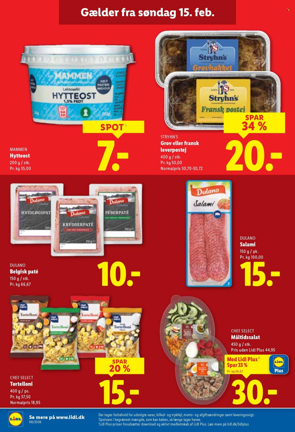 LIDL tilbudsavis - Fra søndag den 15. februar 2026