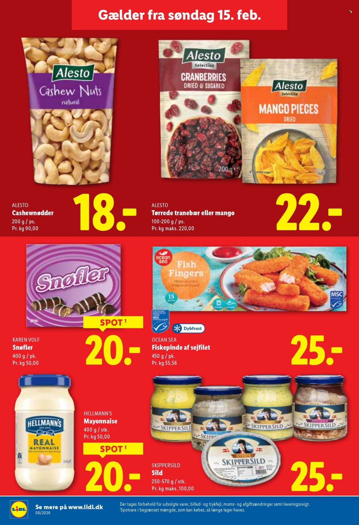 LIDL tilbudsavis - Fra søndag den 15. februar 2026