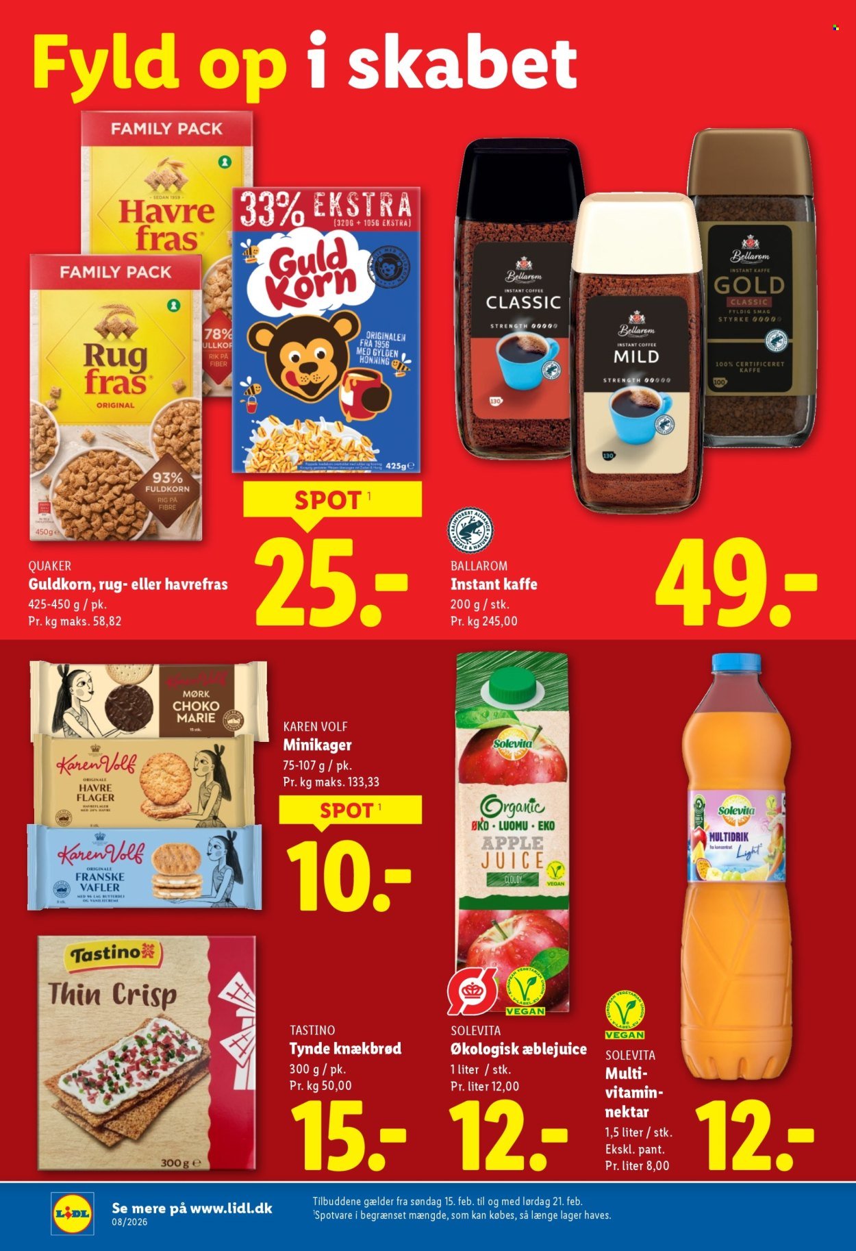 LIDL tilbudsavis - Fra søndag den 15. februar 2026