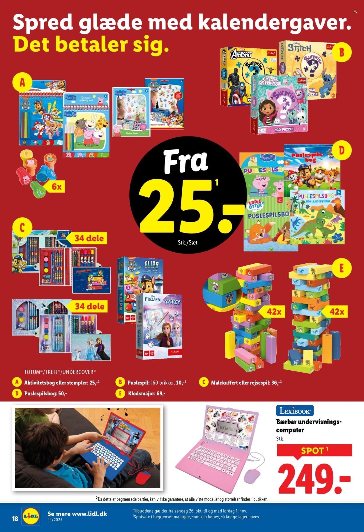 LIDL tilbudsavis - Fra søndag den 26. oktober 2025 (2025-10-26 - 2025-11-01)