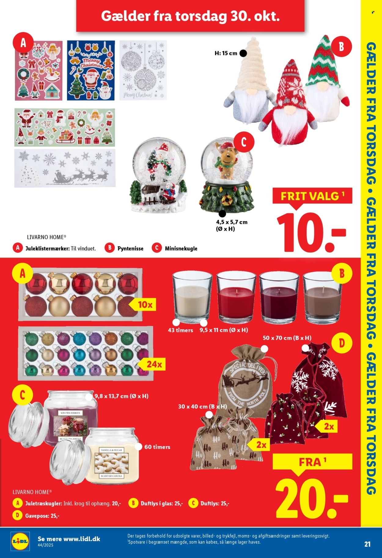 LIDL tilbudsavis - Fra søndag den 26. oktober 2025 (2025-10-26 - 2025-11-01)