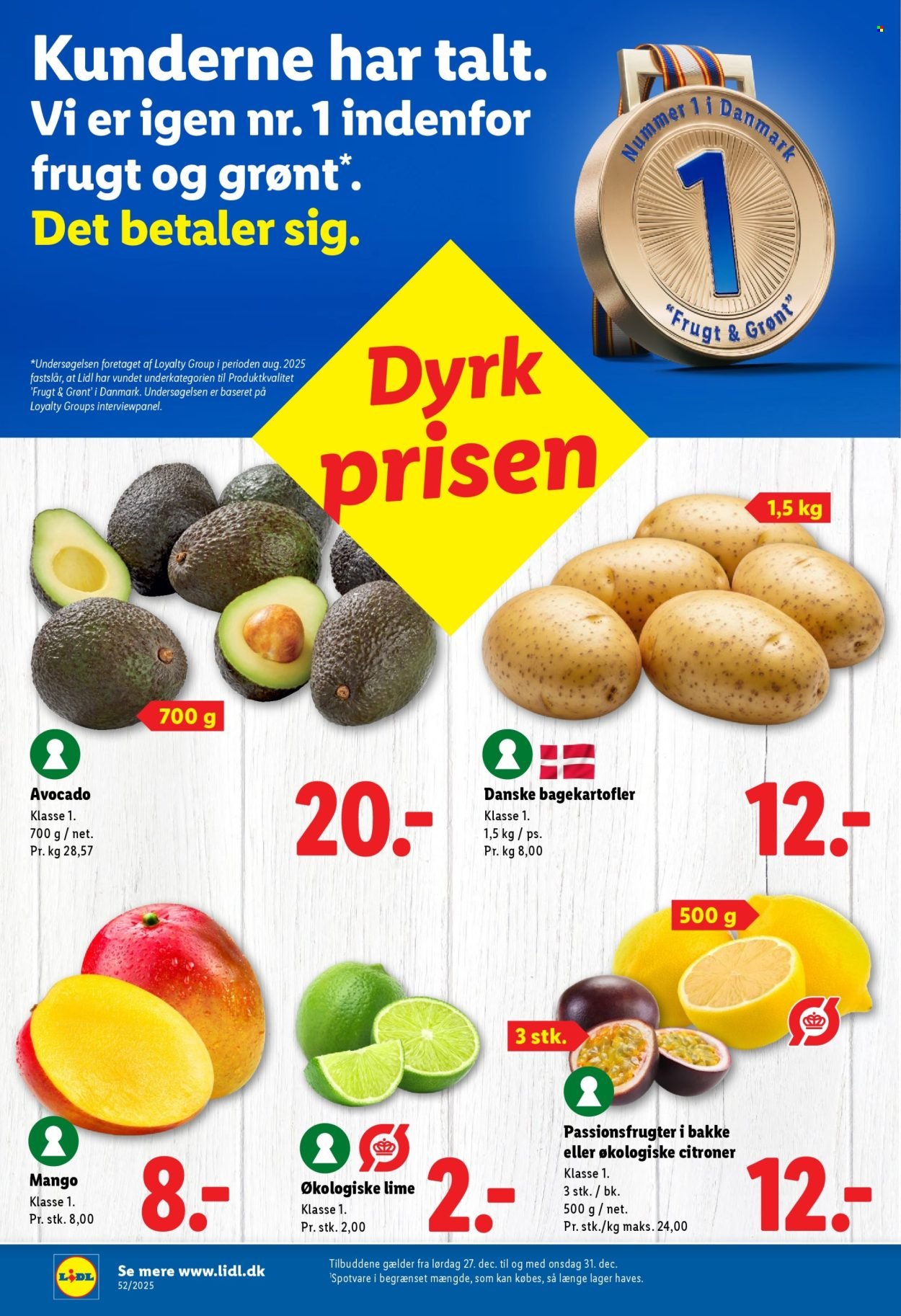 LIDL tilbudsavis - Fra lørdag den 27. december 2025