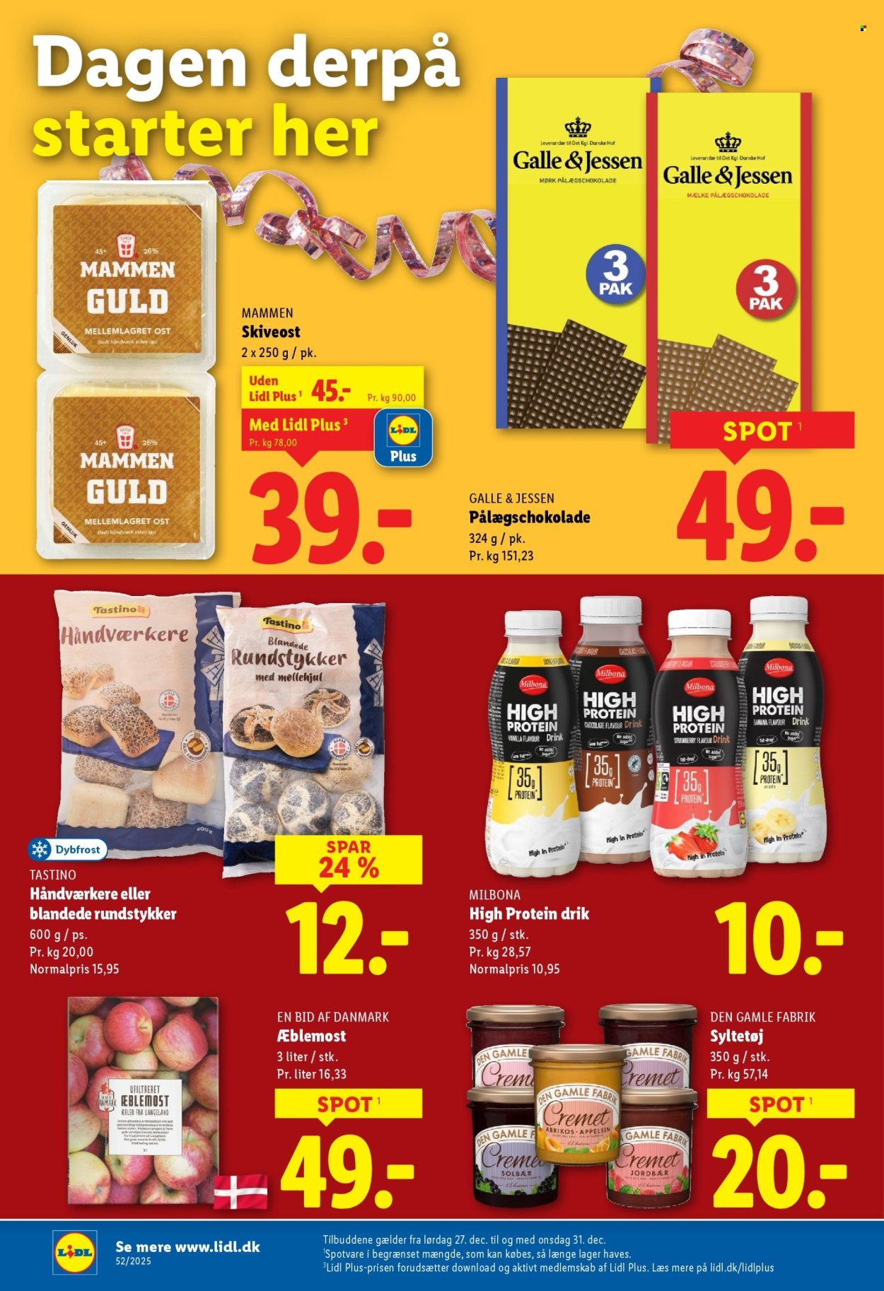 LIDL tilbudsavis - Fra lørdag den 27. december 2025 (2025-12-27 - 2025-12-31)