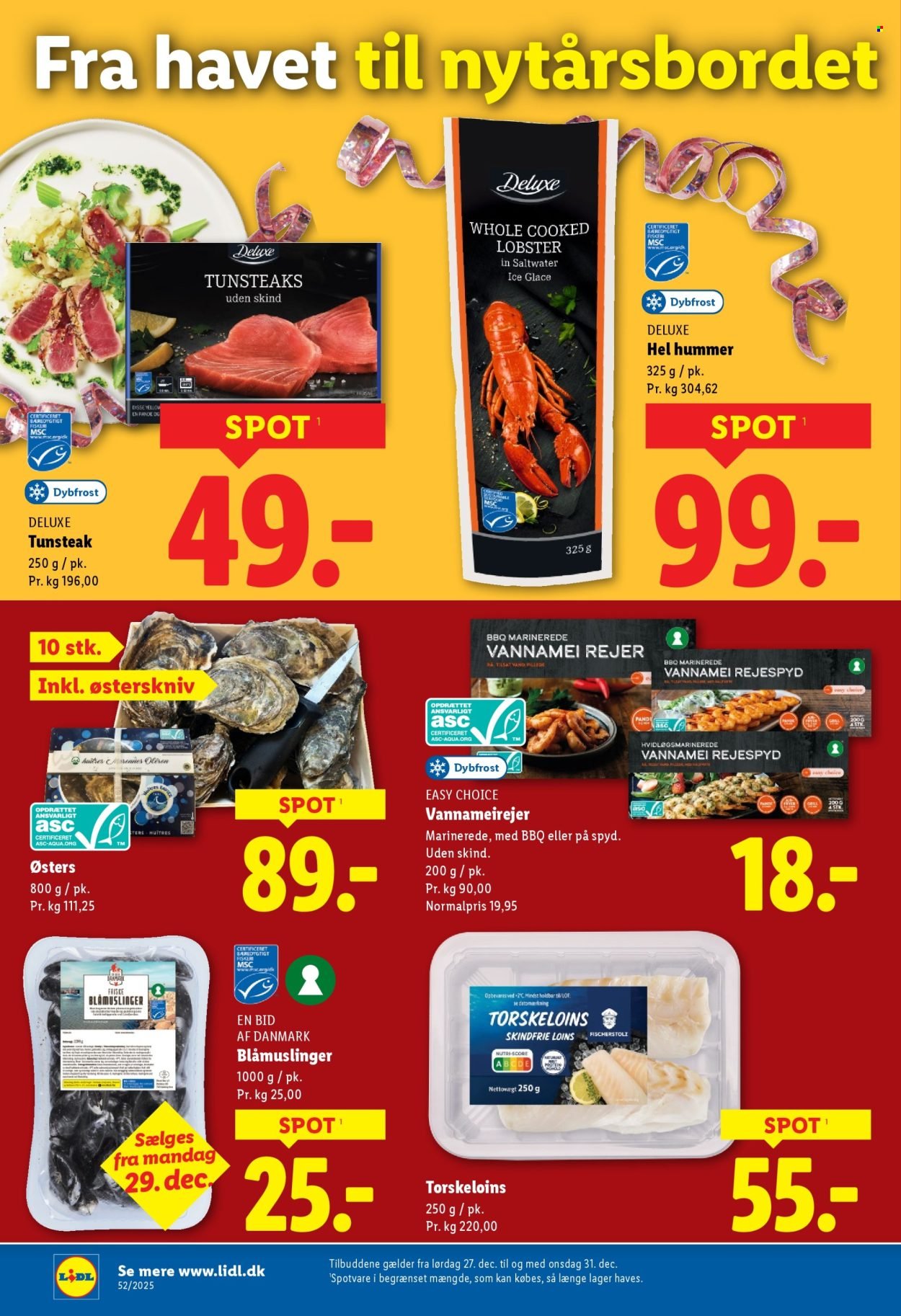 LIDL tilbudsavis - Fra lørdag den 27. december 2025