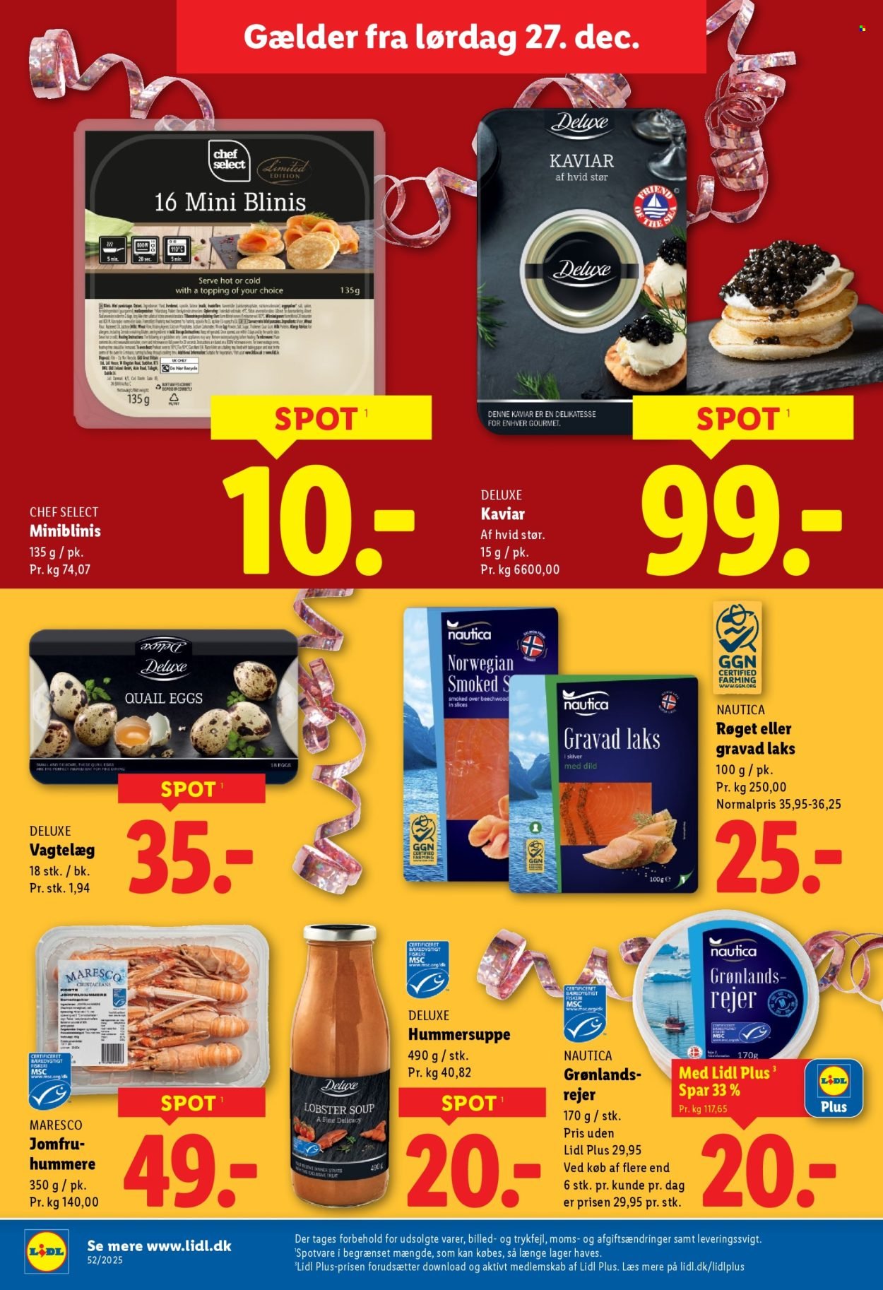 LIDL tilbudsavis - Fra lørdag den 27. december 2025