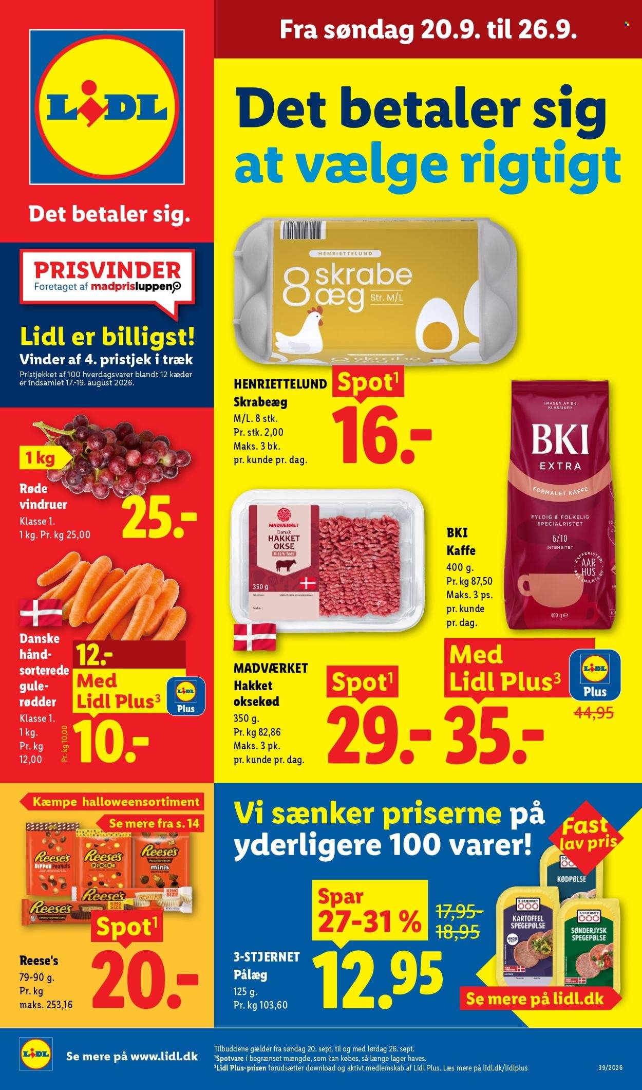 LIDL tilbudsavis - Fra søndag den 20. september 2026