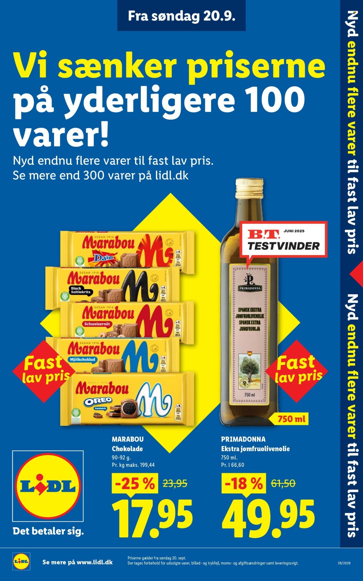 LIDL tilbudsavis - Fra søndag den 20. september 2026
