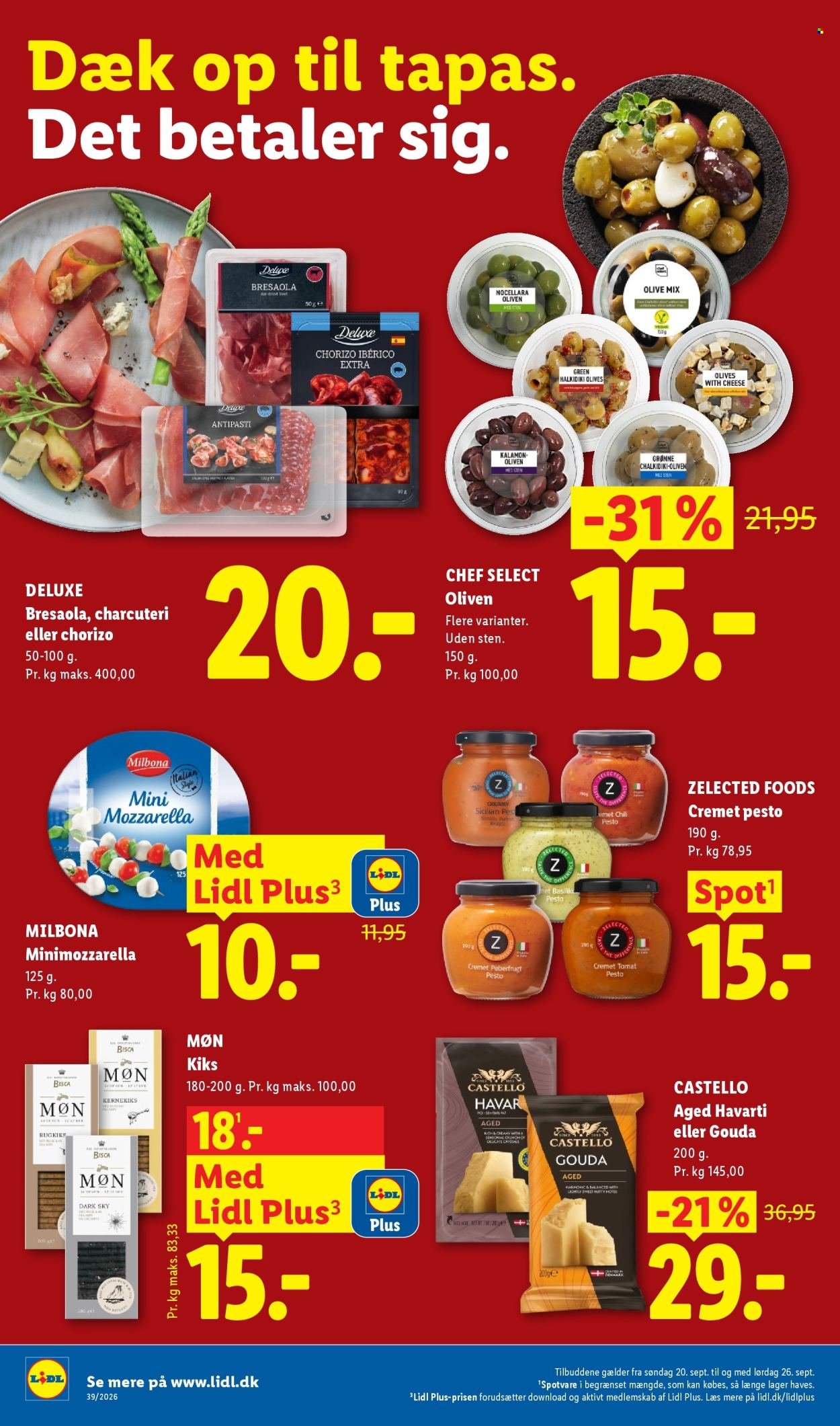 LIDL tilbudsavis - Fra søndag den 20. september 2026