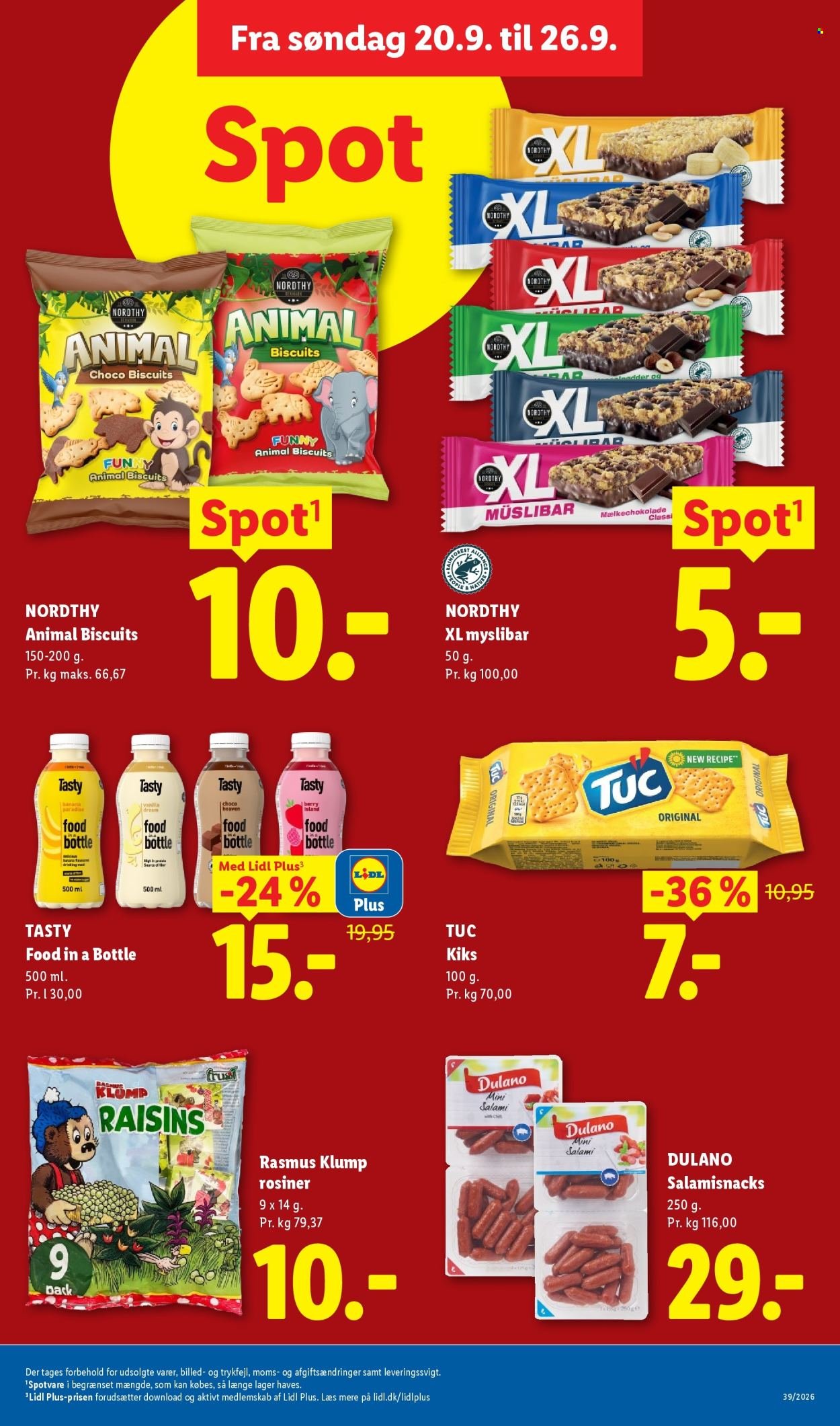 LIDL tilbudsavis - Fra søndag den 20. september 2026