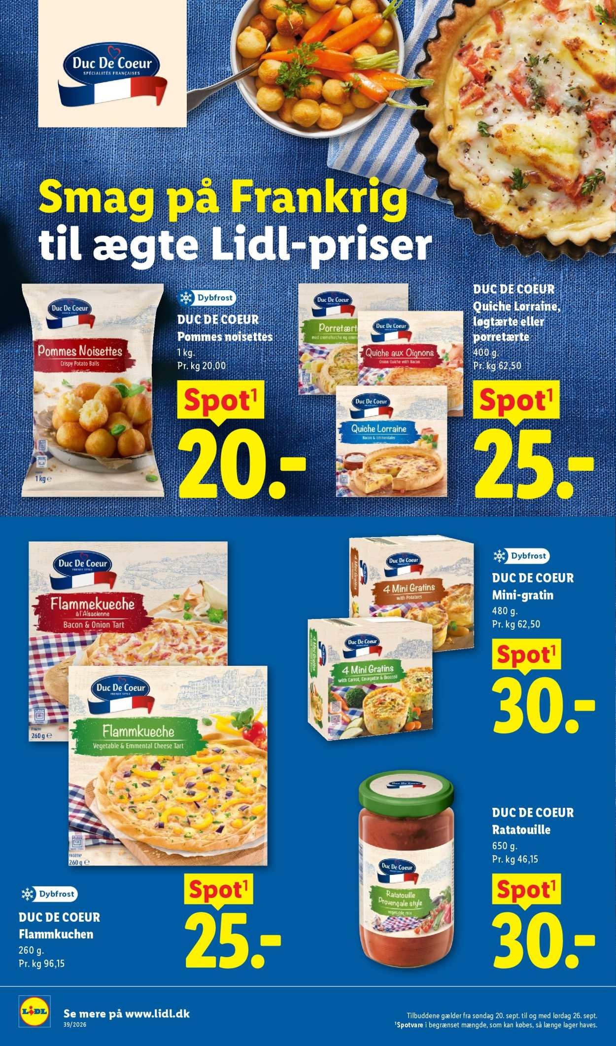 LIDL tilbudsavis - Fra søndag den 20. september 2026