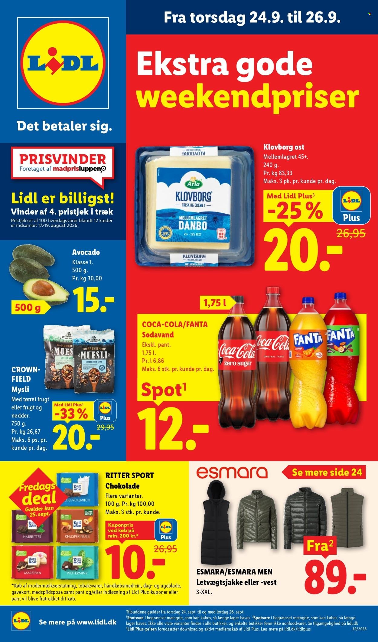 LIDL tilbudsavis - Fra søndag den 20. september 2026