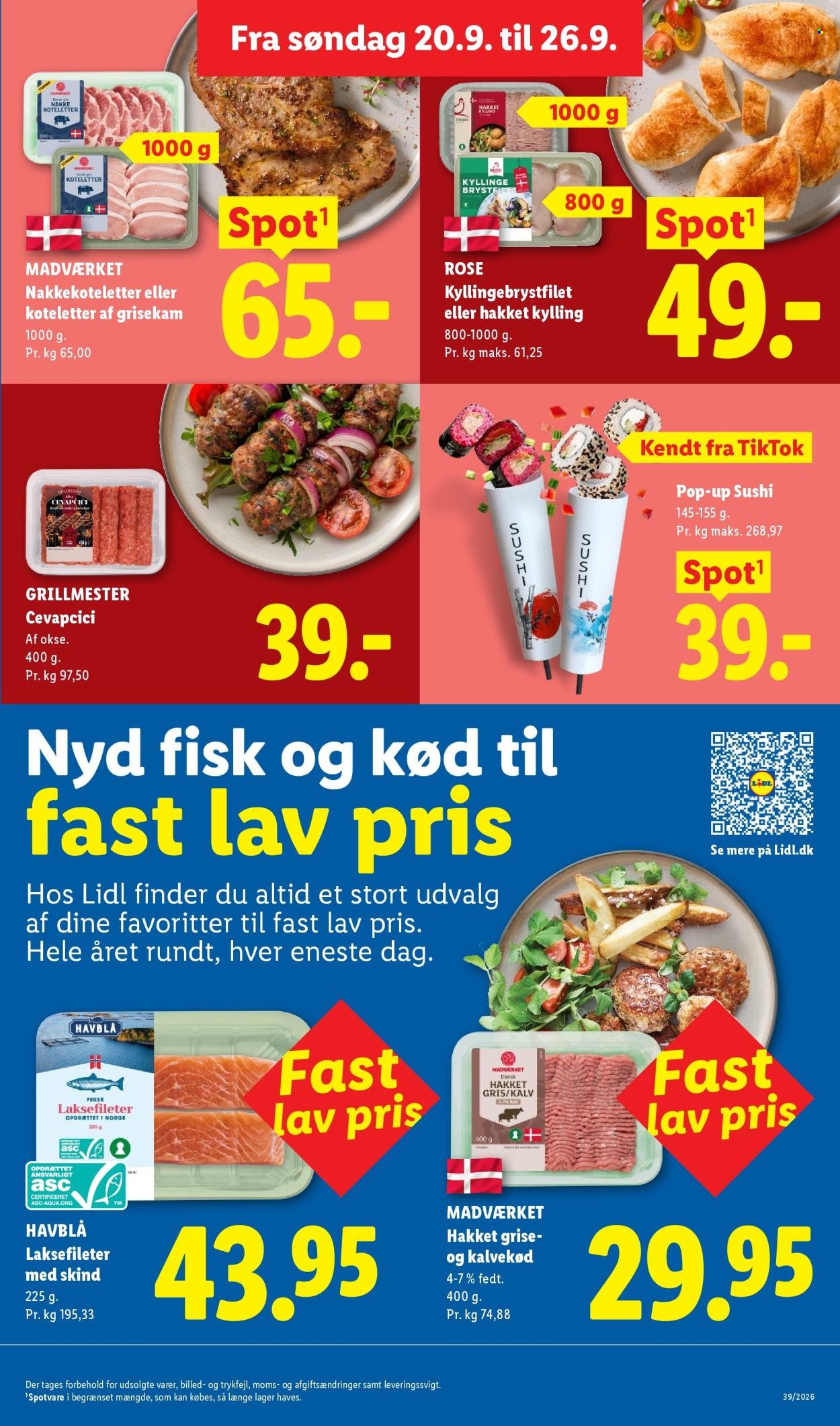 LIDL tilbudsavis - Fra søndag den 20. september 2026