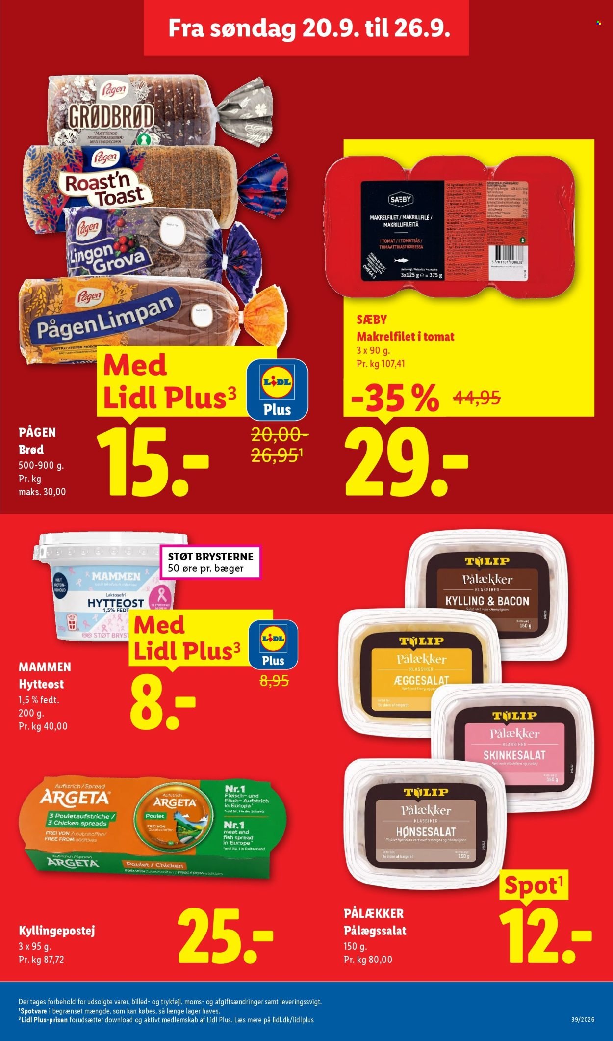 LIDL tilbudsavis - Fra søndag den 20. september 2026
