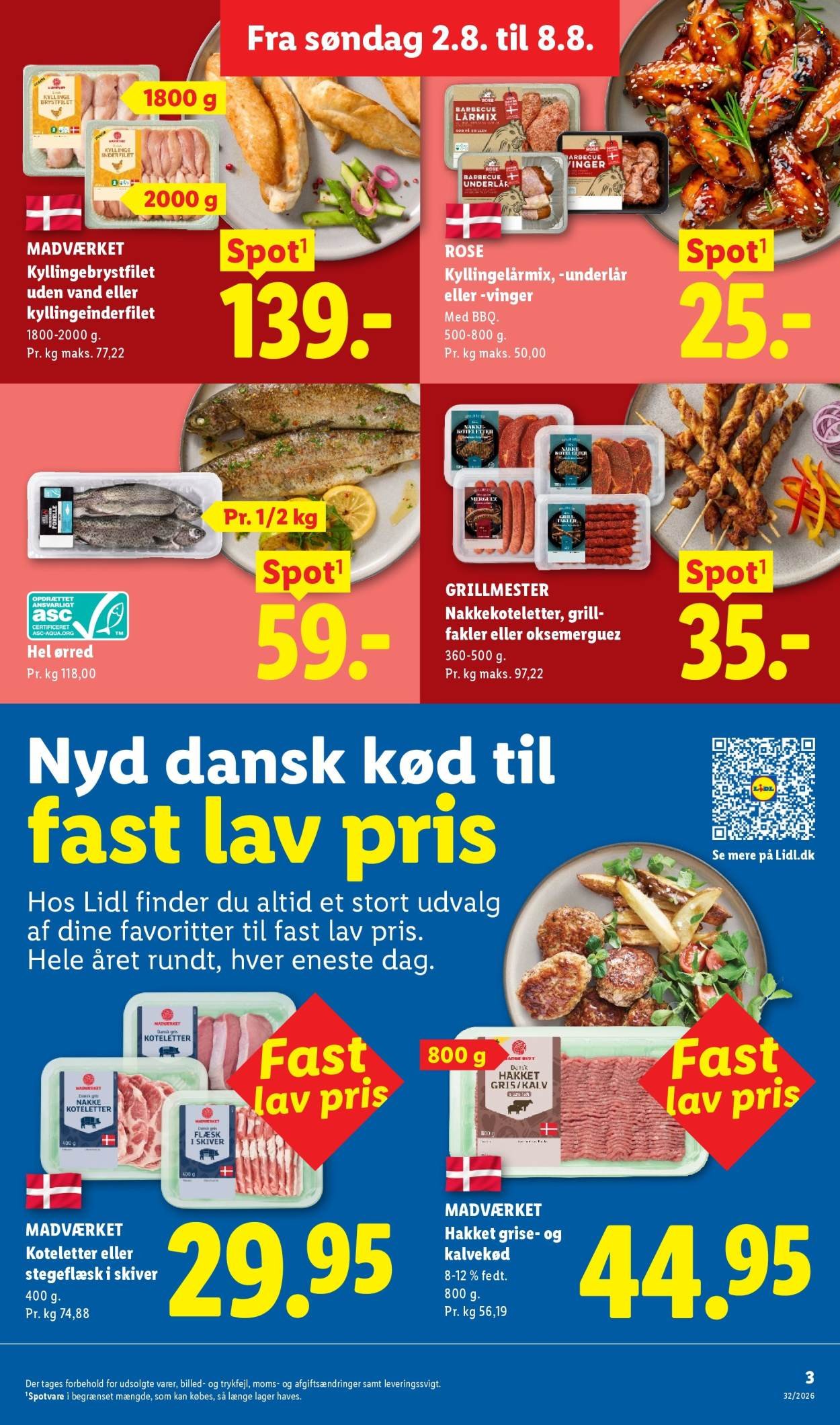 LIDL tilbudsavis - Fra søndag den 2. august 2026
