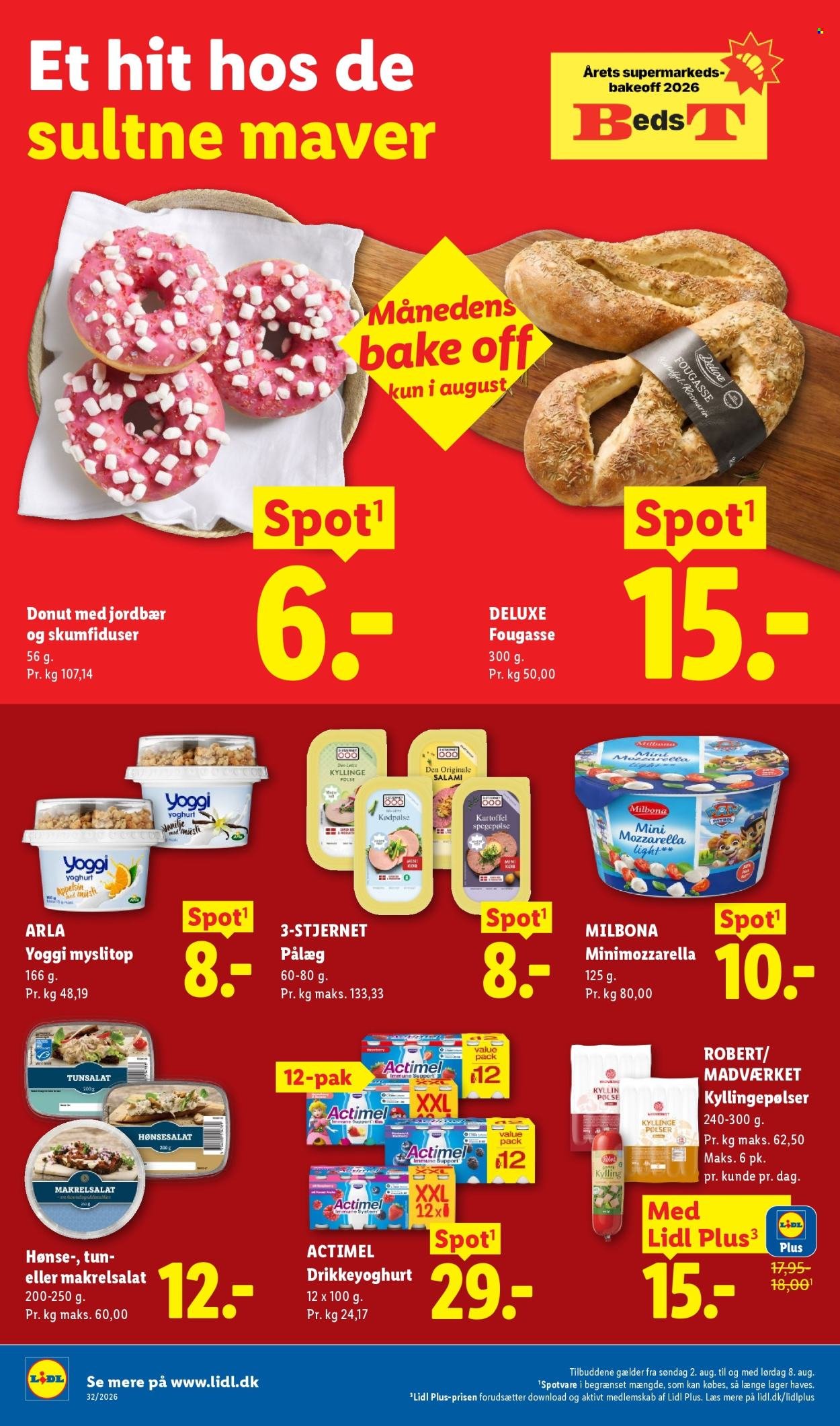 LIDL tilbudsavis - Fra søndag den 2. august 2026