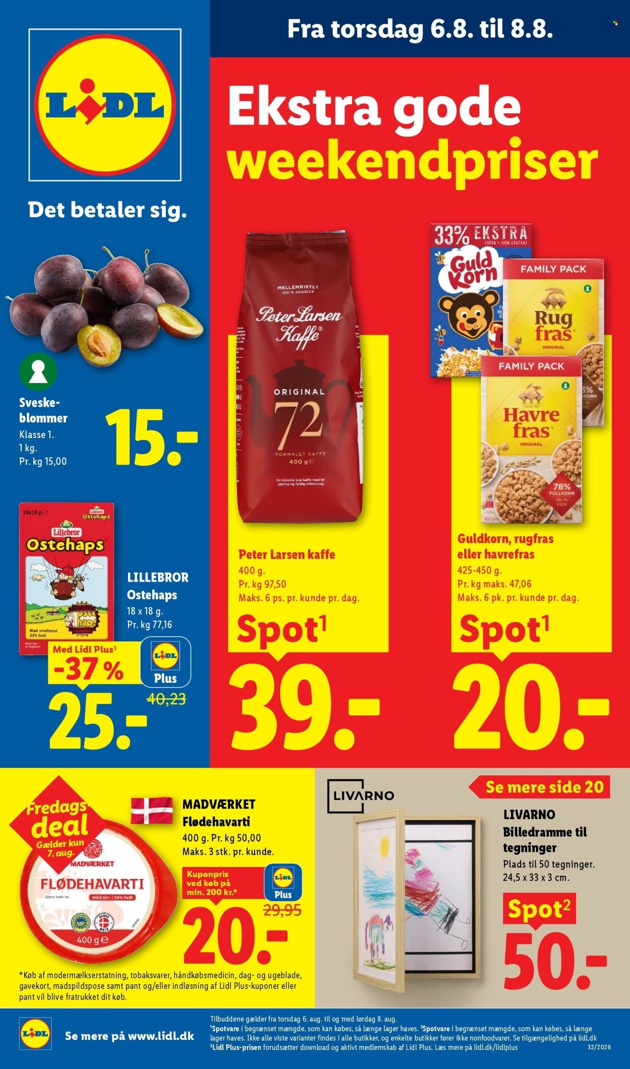 LIDL tilbudsavis - Fra søndag den 2. august 2026