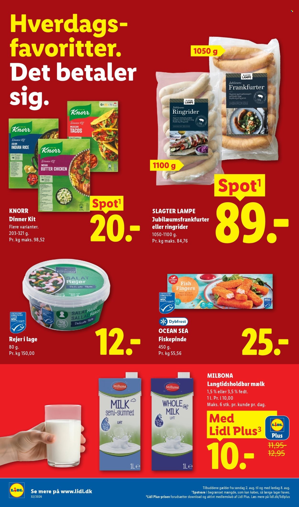 LIDL tilbudsavis - Fra søndag den 2. august 2026