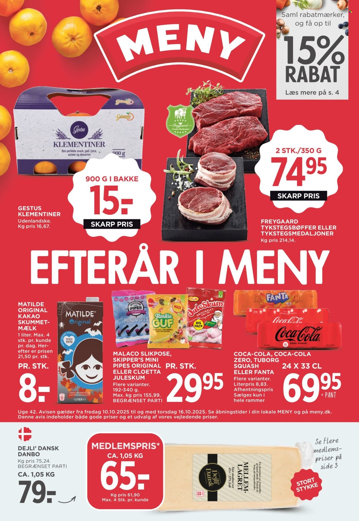 MENY tilbudsavis - Fra fredag den 10. oktober 2025 (2025-10-10 - 2025-10-16)