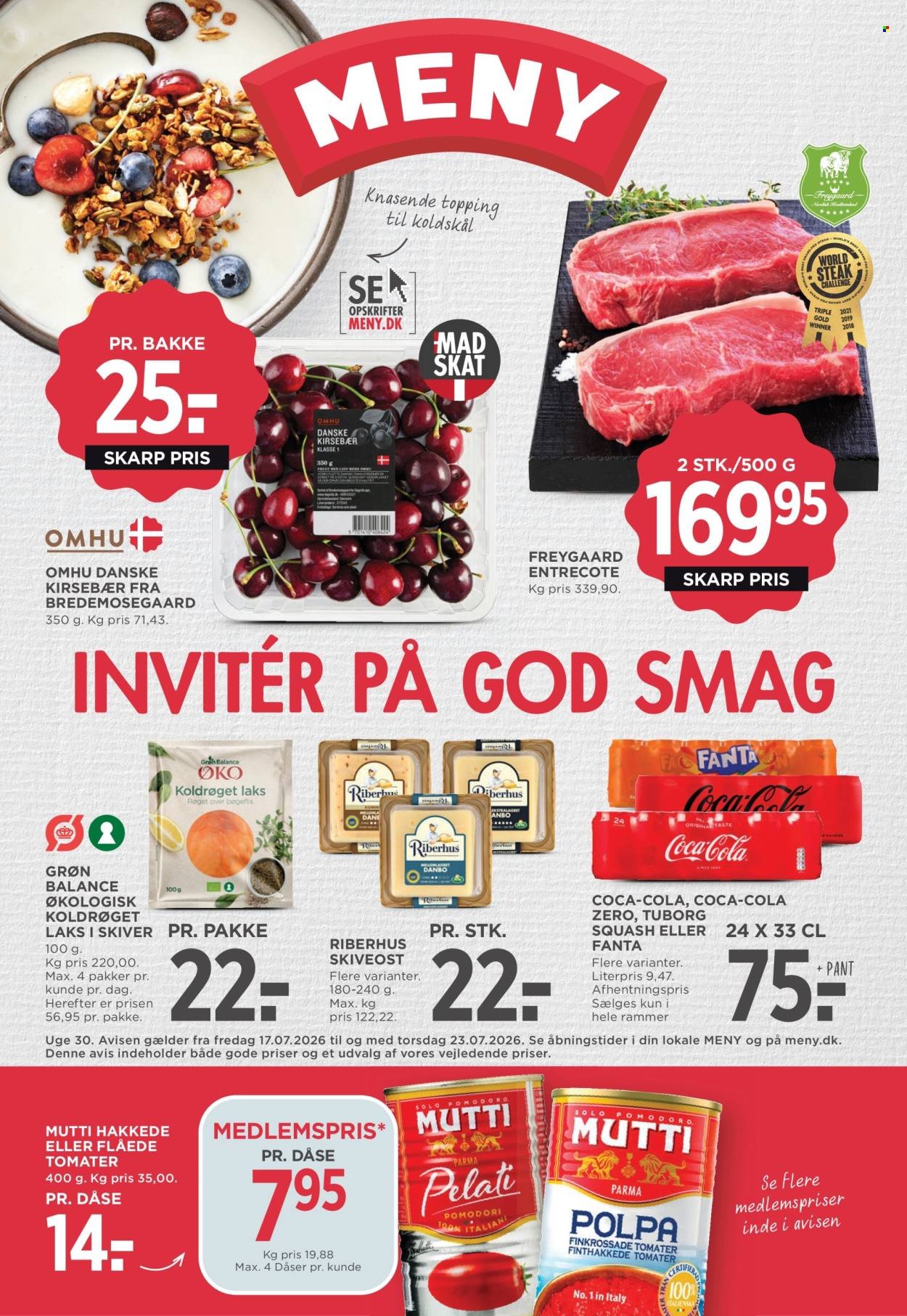 MENY tilbudsavis - Fra fredag den 17. juli 2026