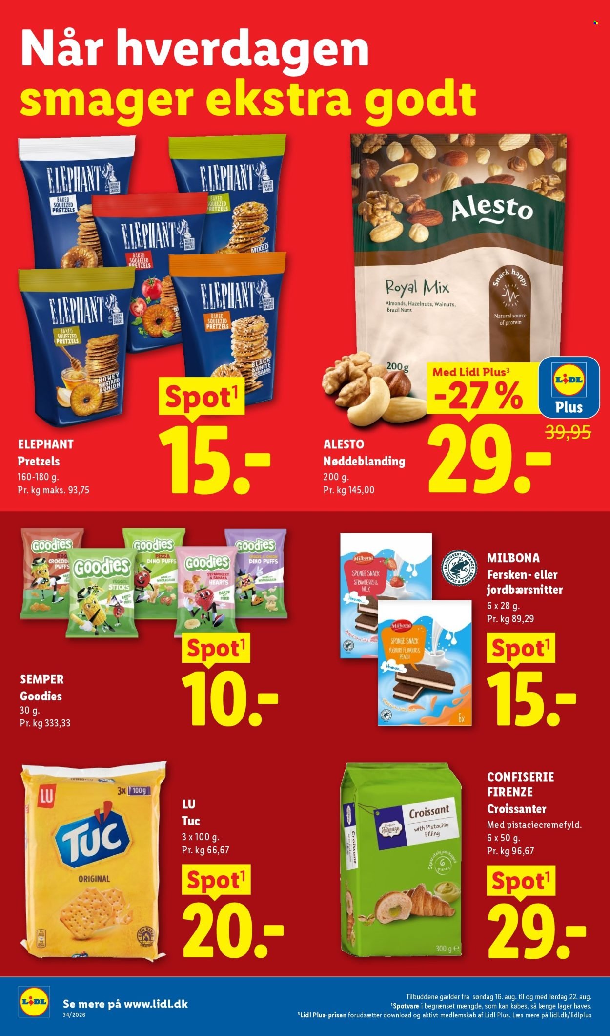 LIDL tilbudsavis - Fra søndag den 16. august 2026