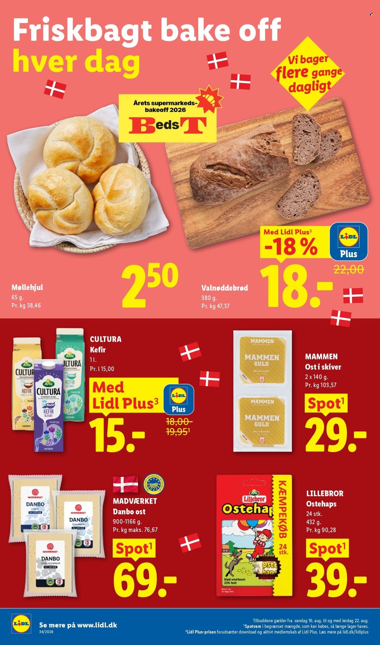 LIDL tilbudsavis - Fra søndag den 16. august 2026