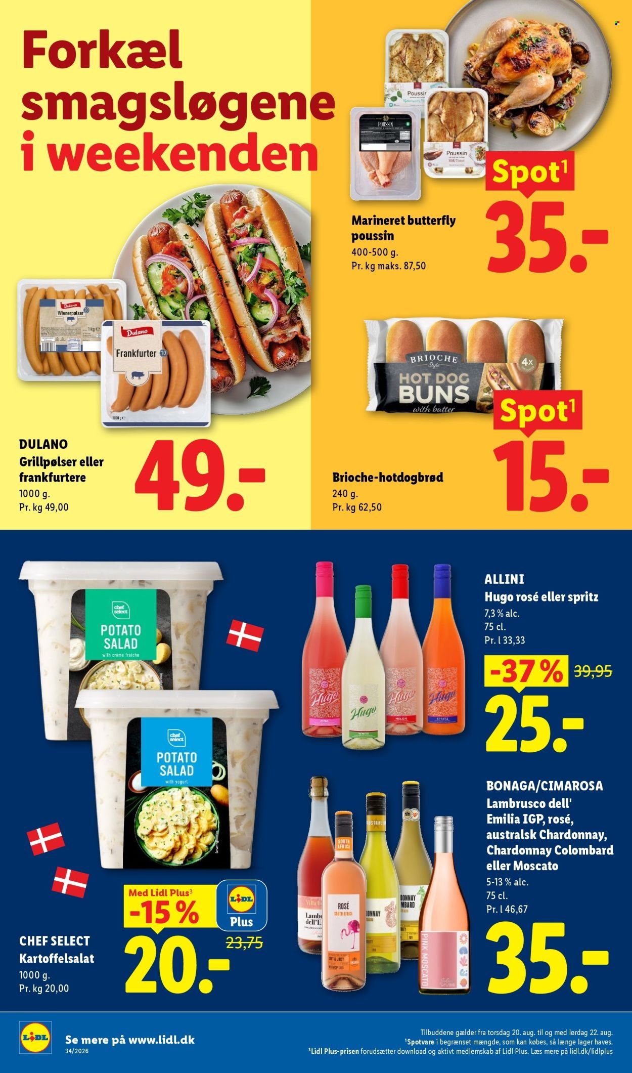 LIDL tilbudsavis - Fra søndag den 16. august 2026