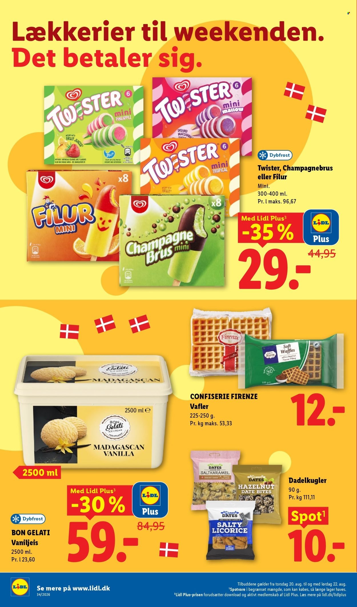 LIDL tilbudsavis - Fra søndag den 16. august 2026
