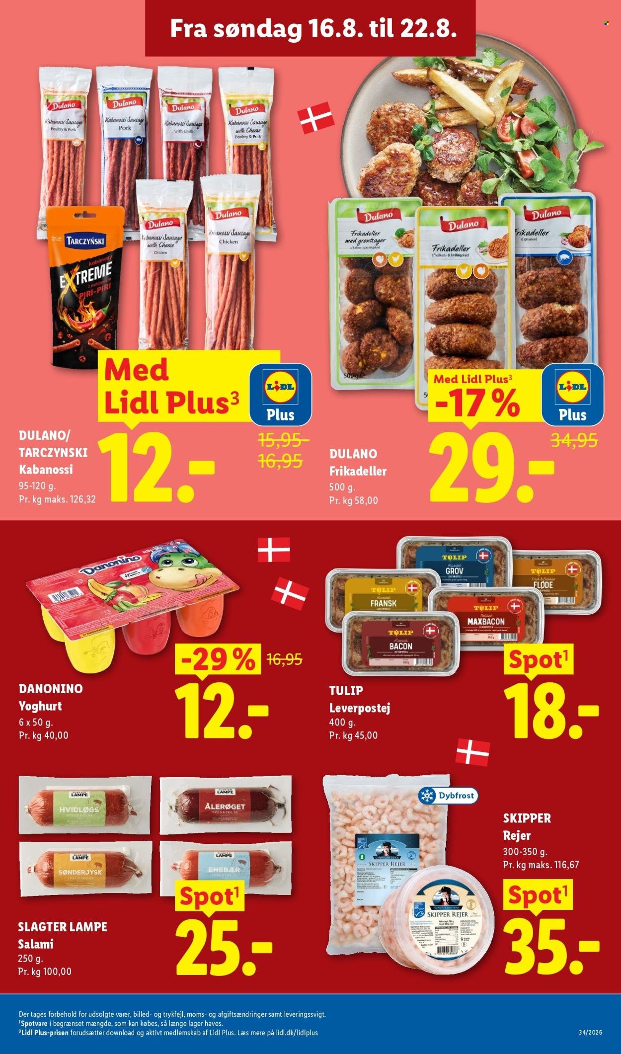 LIDL tilbudsavis - Fra søndag den 16. august 2026