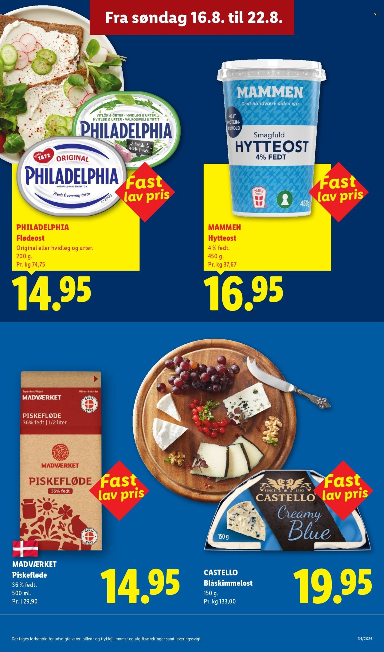 LIDL tilbudsavis - Fra søndag den 16. august 2026
