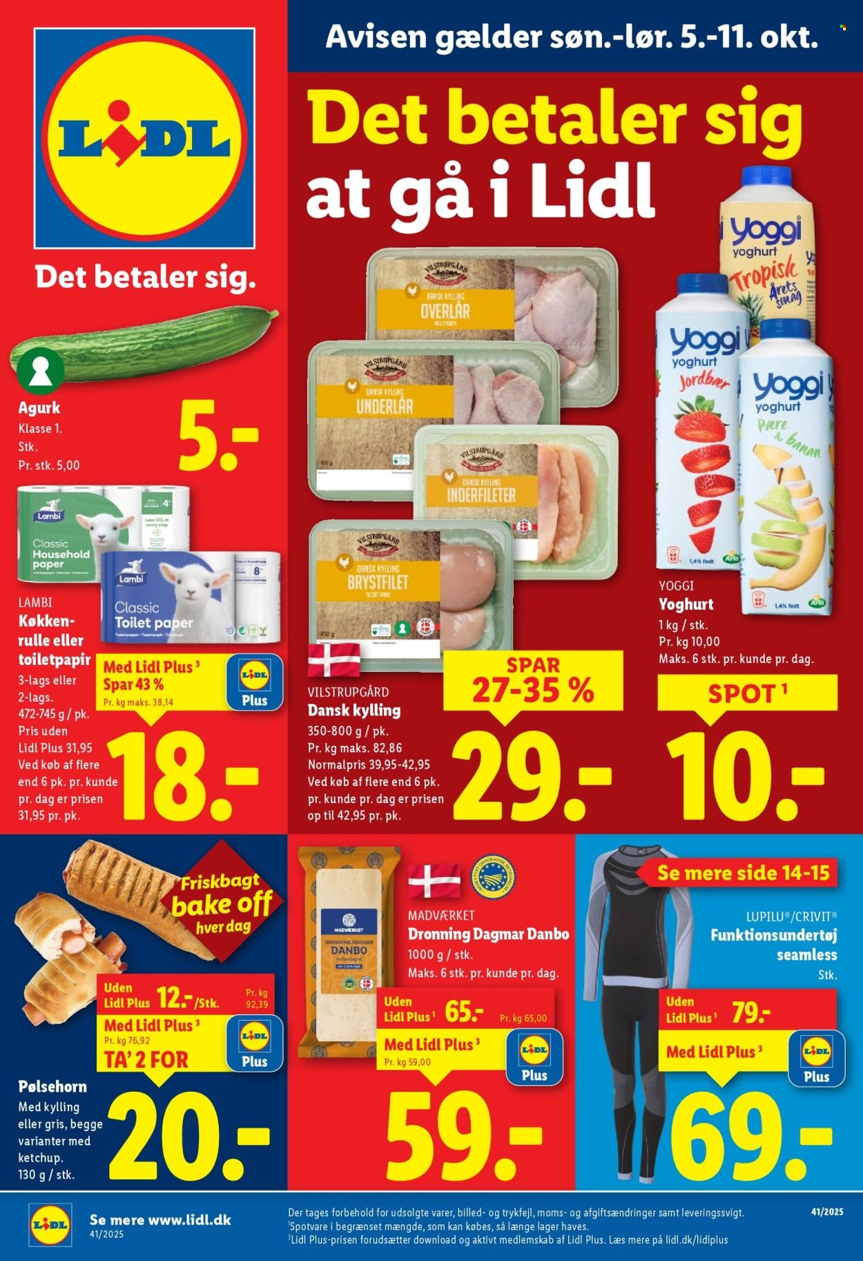 LIDL tilbudsavis - Fra søndag den 5. oktober 2025 (2025-10-05 - 2025-10-11)