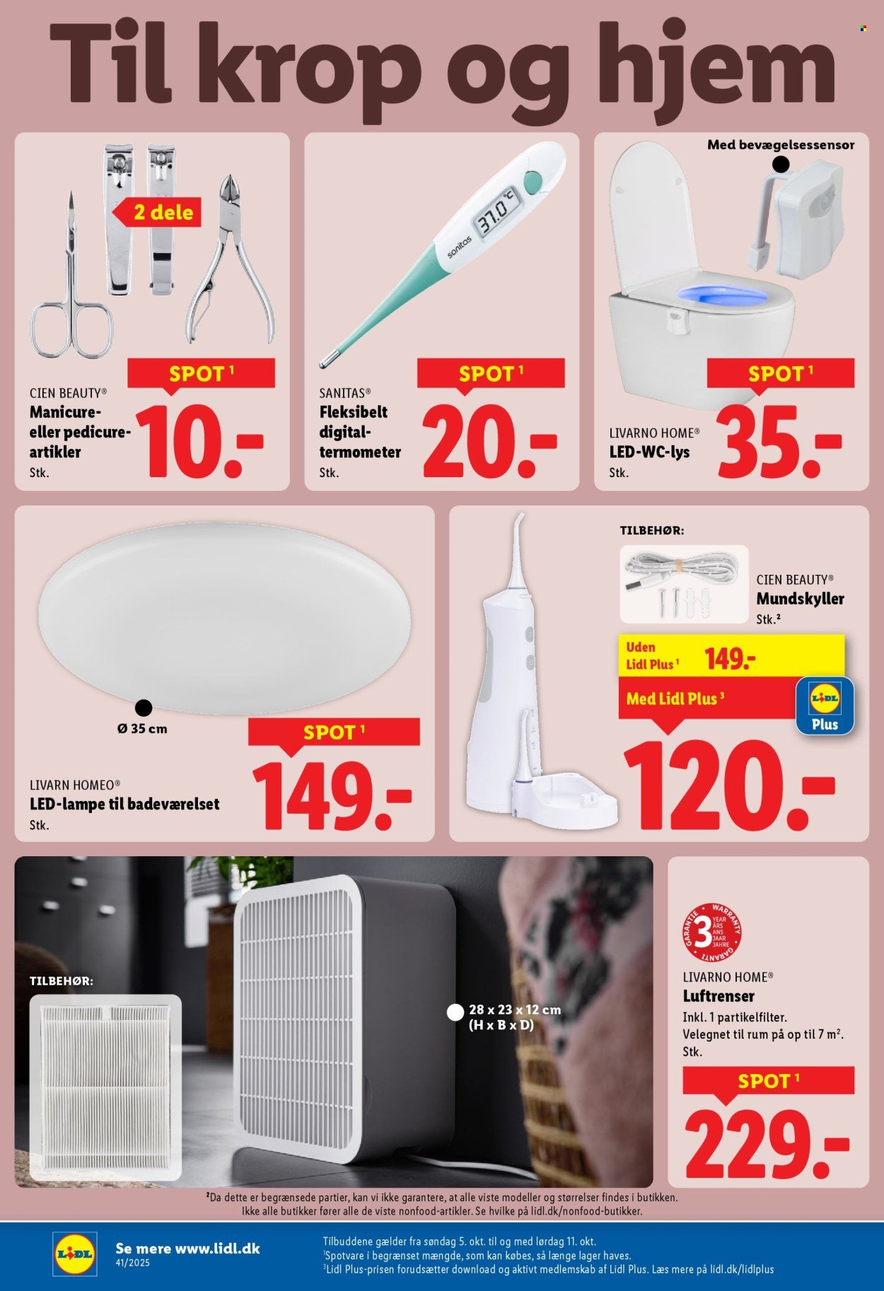 LIDL tilbudsavis - Fra søndag den 5. oktober 2025 (2025-10-05 - 2025-10-11)