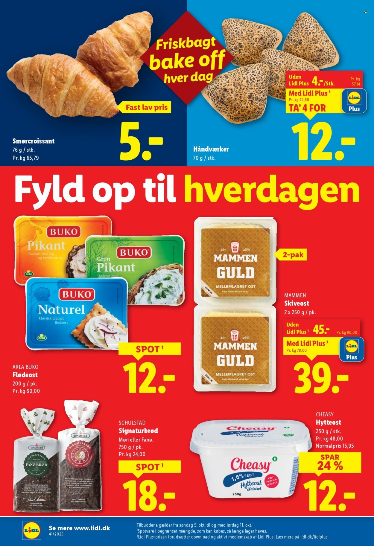 LIDL tilbudsavis - Fra søndag den 5. oktober 2025 (2025-10-05 - 2025-10-11)