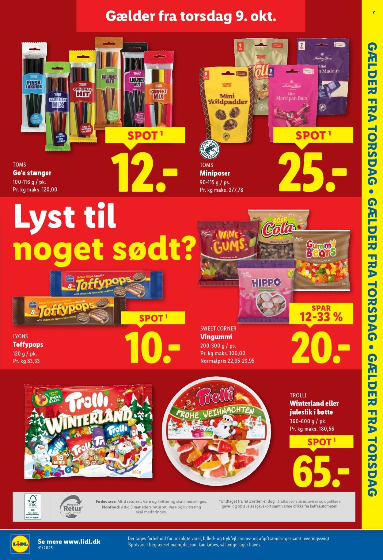 LIDL tilbudsavis - Fra søndag den 5. oktober 2025 (2025-10-05 - 2025-10-11)