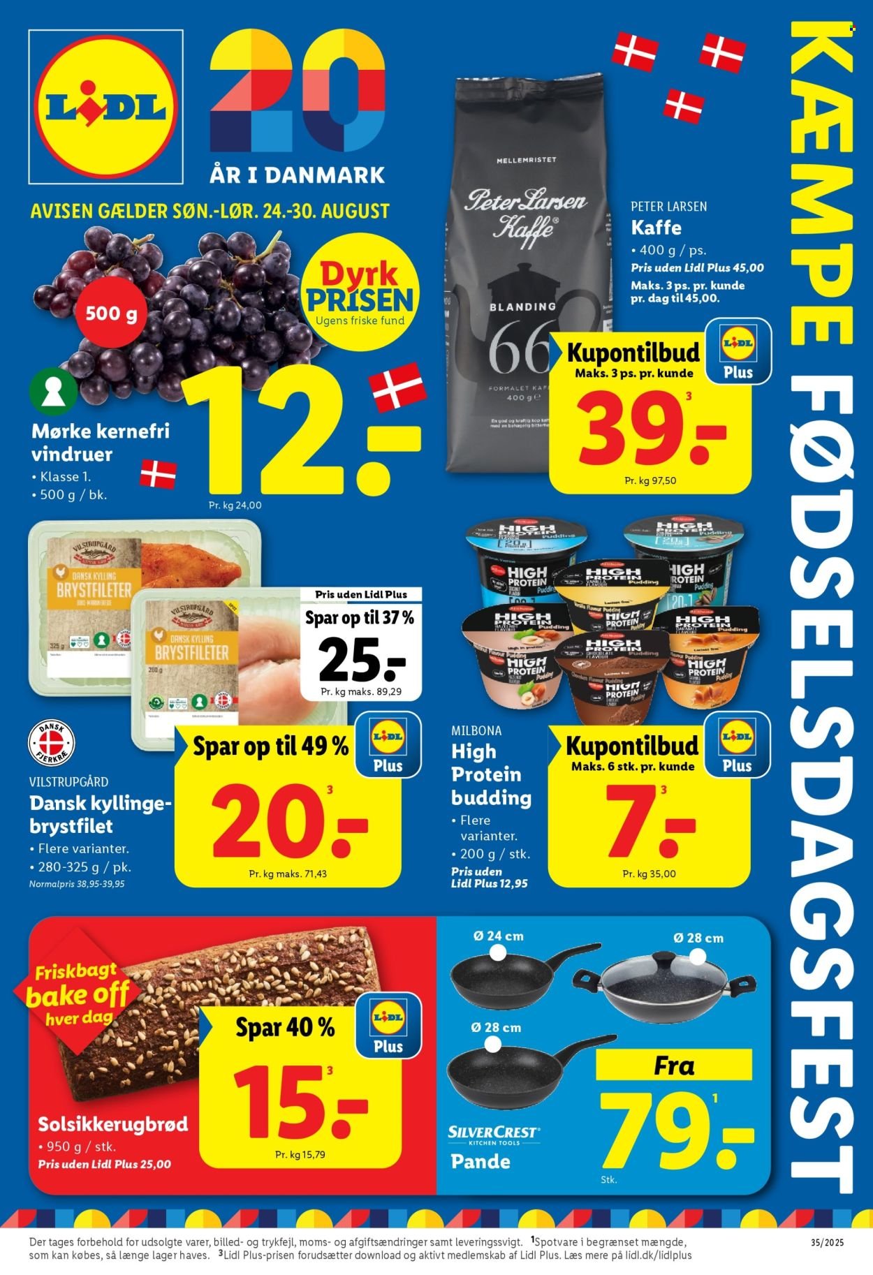 LIDL tilbudsavis - Fra søndag den 24. august 2025 (2025-08-24 - 2025-08-30)