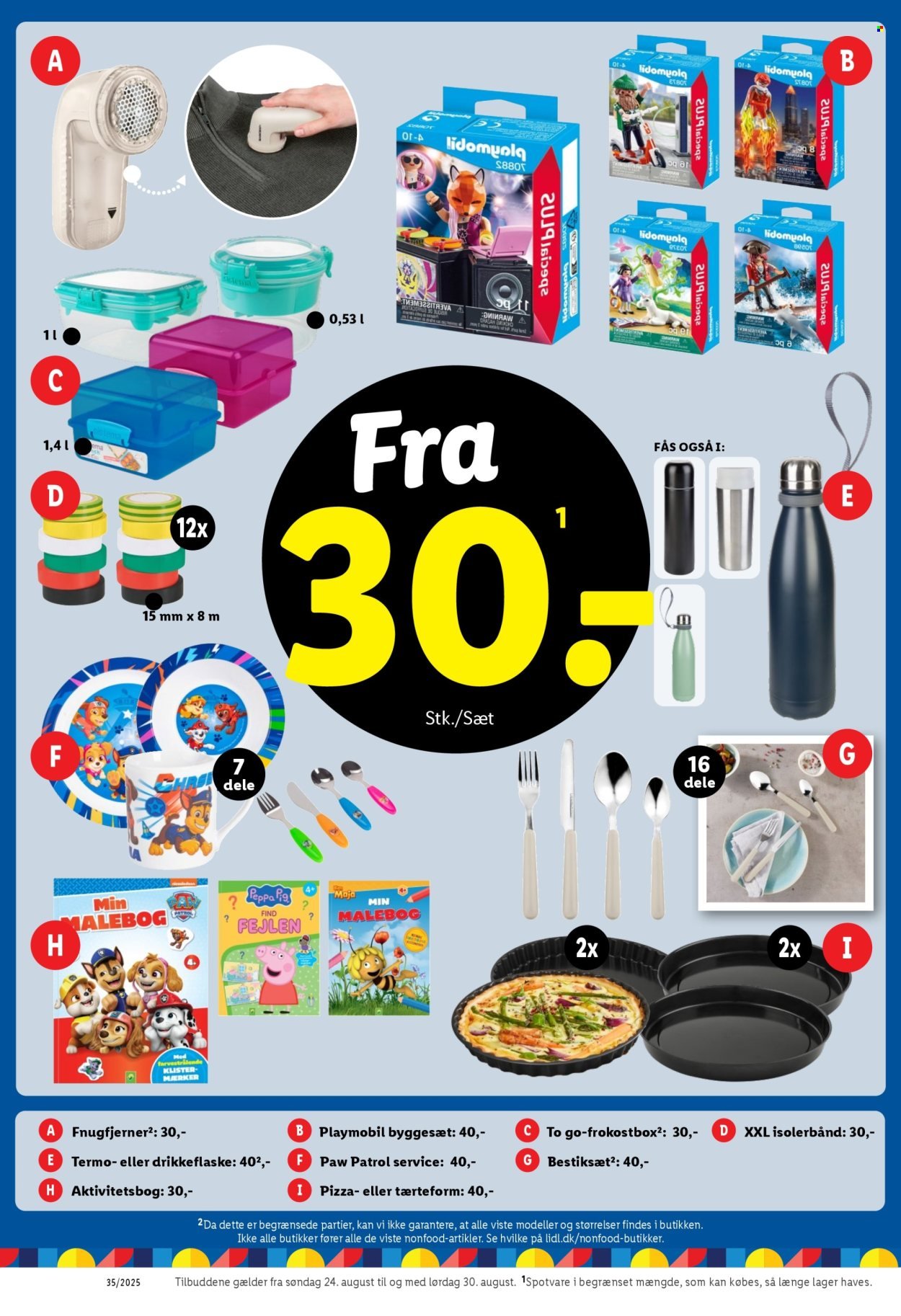 LIDL tilbudsavis - Fra søndag den 24. august 2025 (2025-08-24 - 2025-08-30)