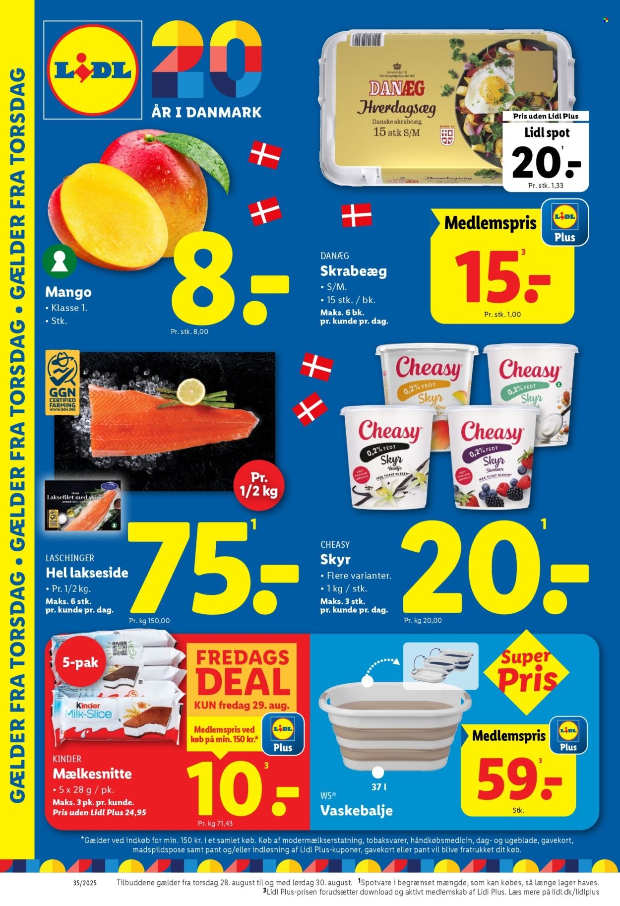 LIDL tilbudsavis - Fra søndag den 24. august 2025 (2025-08-24 - 2025-08-30)