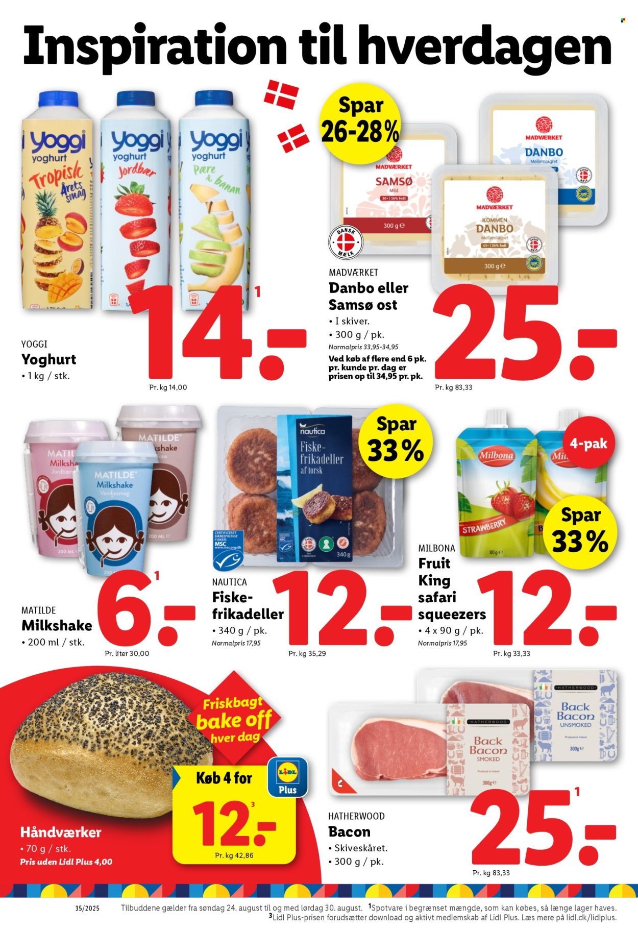 LIDL tilbudsavis - Fra søndag den 24. august 2025 (2025-08-24 - 2025-08-30)