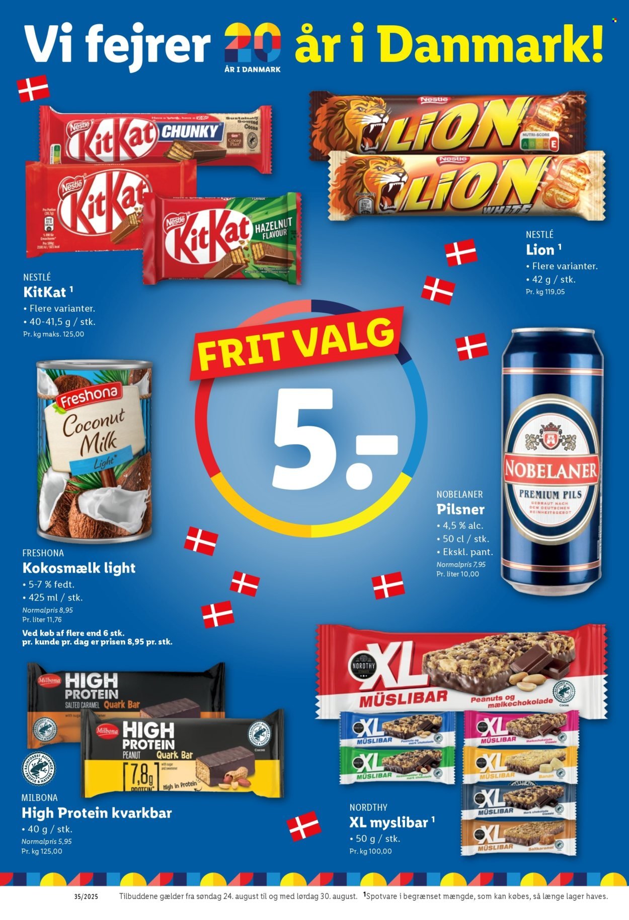 LIDL tilbudsavis - Fra søndag den 24. august 2025 (2025-08-24 - 2025-08-30)
