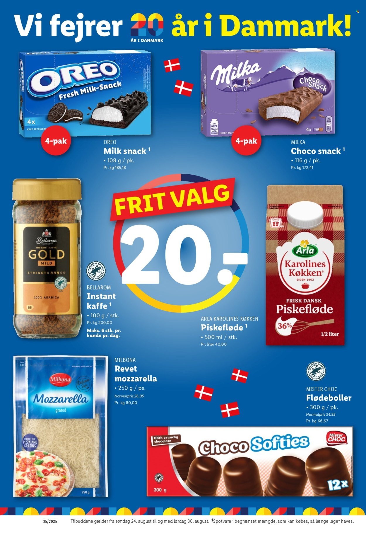LIDL tilbudsavis - Fra søndag den 24. august 2025 (2025-08-24 - 2025-08-30)
