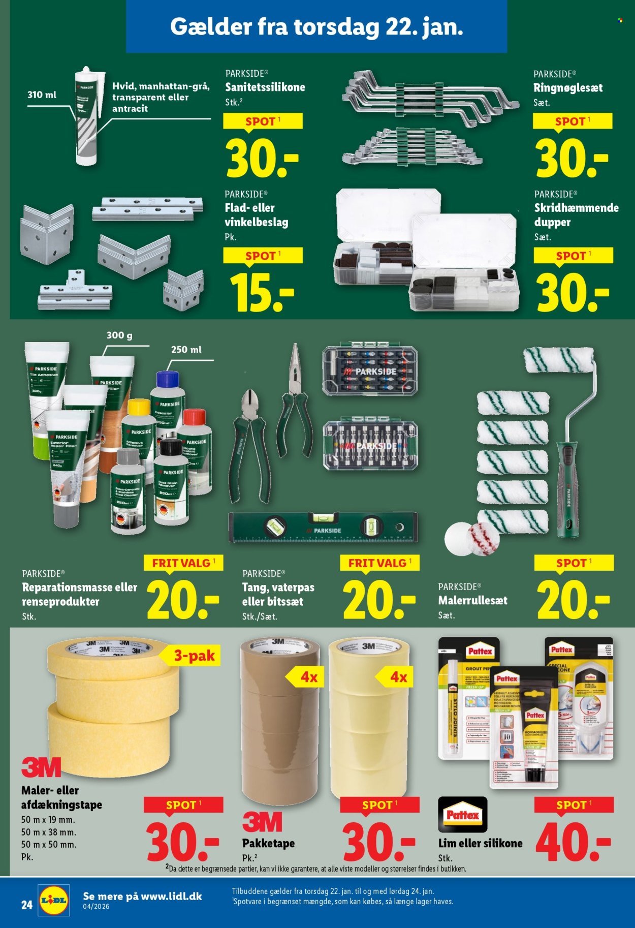 LIDL tilbudsavis - Ugens nonfood must haves (2026-01-18 - 2026-01-24)