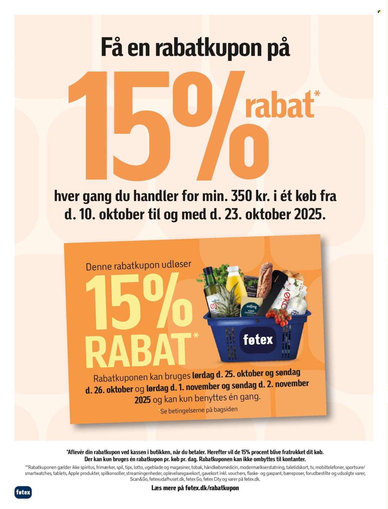 FØTEX tilbudsavis - Fra fredag den 10. oktober 2025 (2025-10-10 - 2025-10-16)